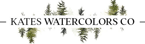 Logo for Kates Watercolors